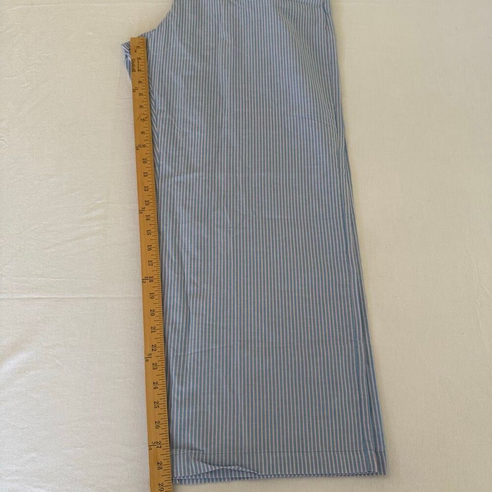 Gap Blue Pink Stripe Pajama Pants | Cotton Sleep Lounge Pants | Size XL | NWT - Picture 9 of 10